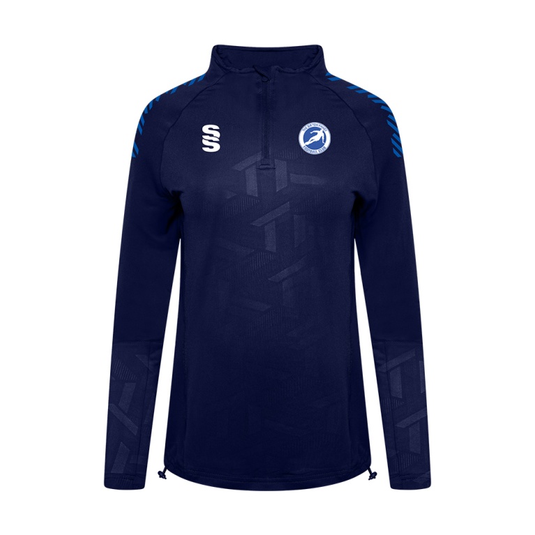 Sir Tom Finney FC - Impact 1/4 Zip Performance Top - Women's Fit