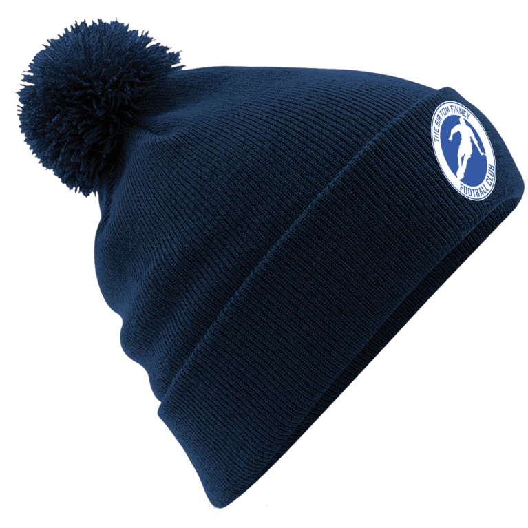 Original Pom Pom Beanie : Navy